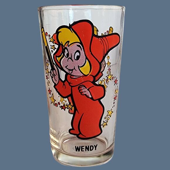 Vintage 1960s-1980s Character Glasses, Mixed Set of Four - Picture 5 of 5